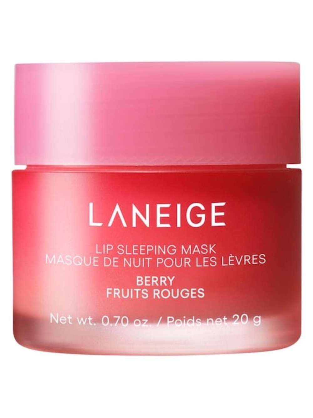 LANEIGE Lip Sleeping Mask - Pink and Red Jar